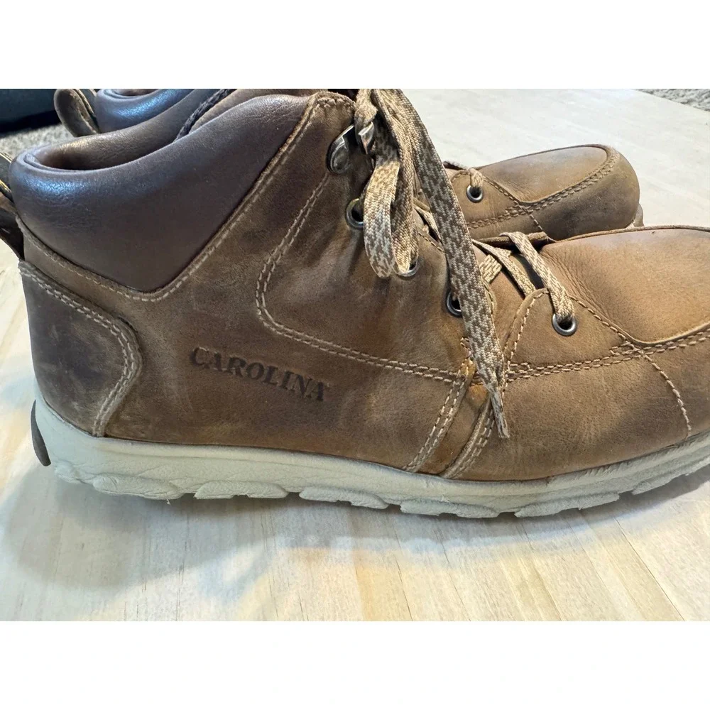 Carolina CA5570 ESD Safety Toe Work Boots Brown Leather 11D‎ Utility